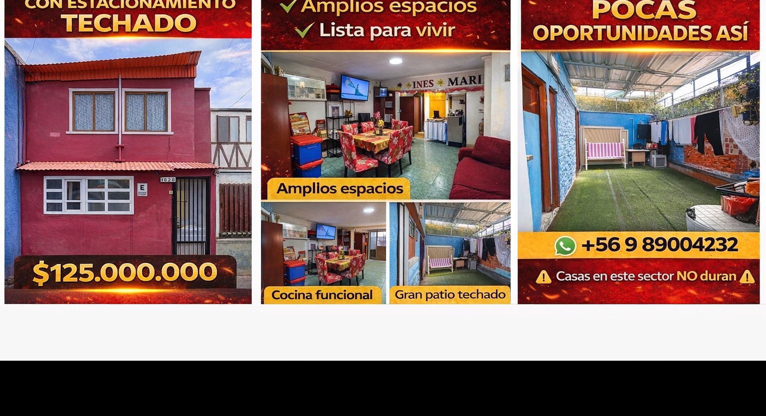Casa en Caupolicán, Iquique