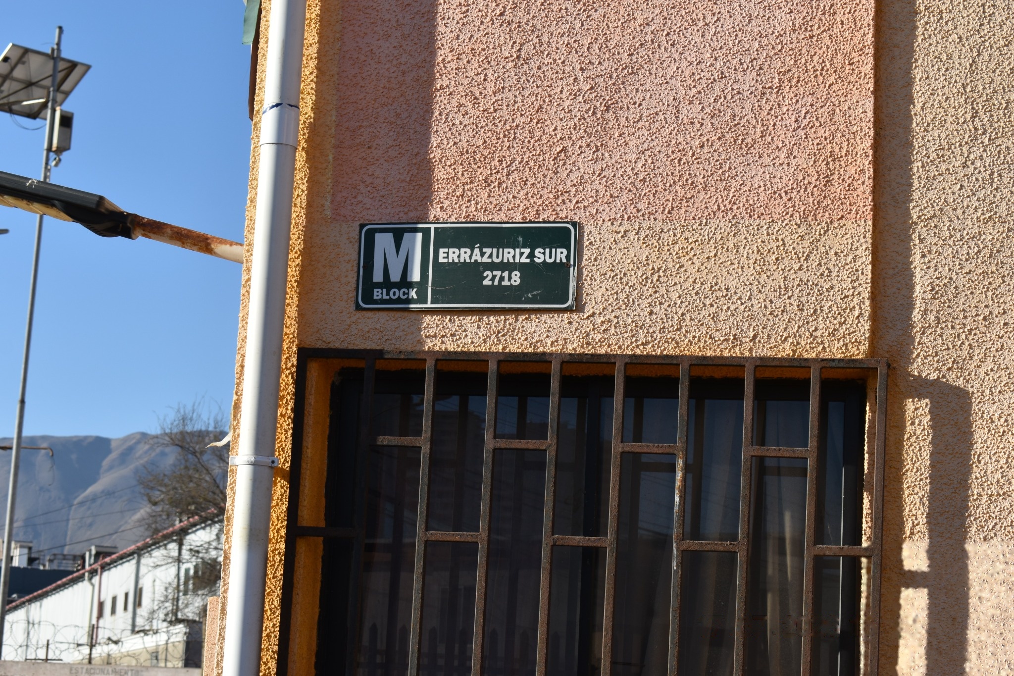Block del departamento y dirección