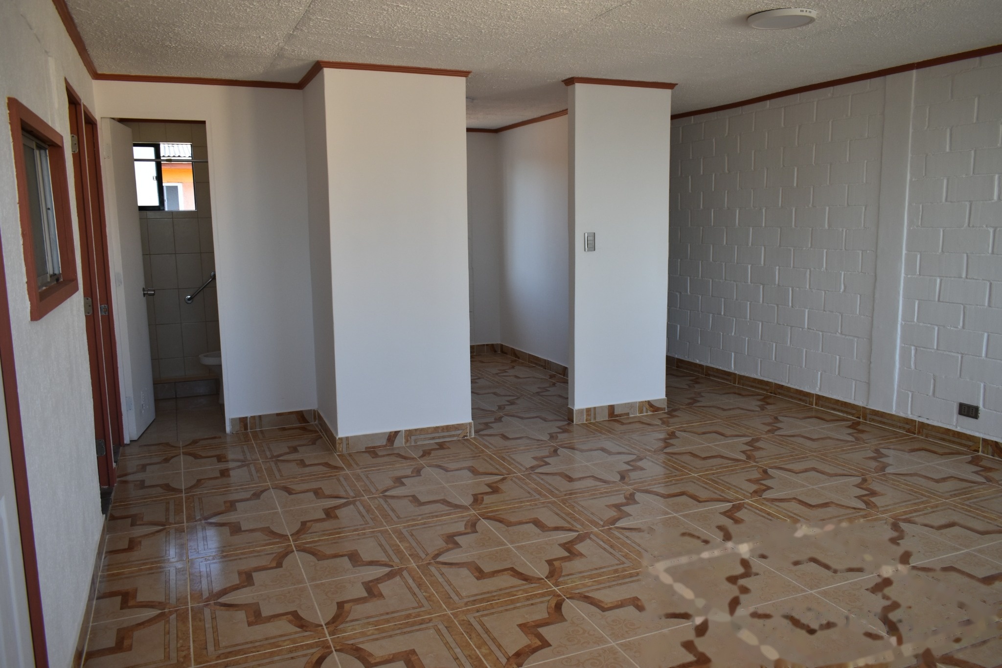 Fotografía real del departamento