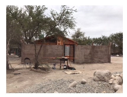 Vivienda construida en el proyecto