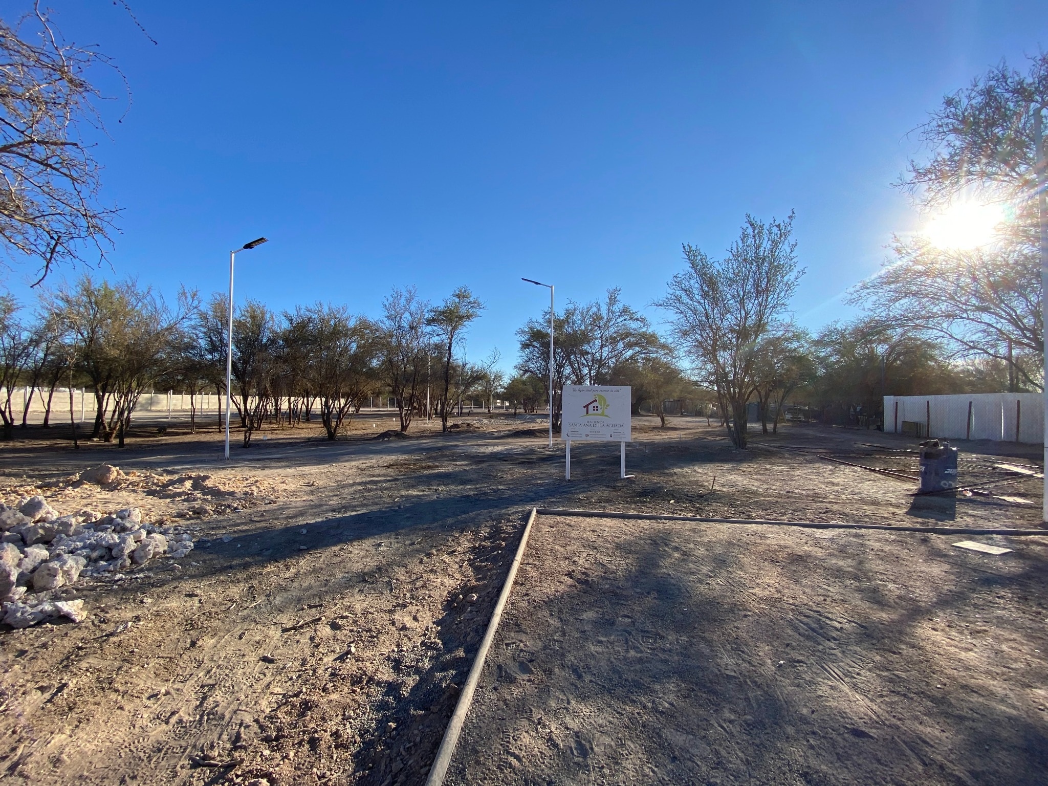 Acceso a Hacienda Santa Ana
