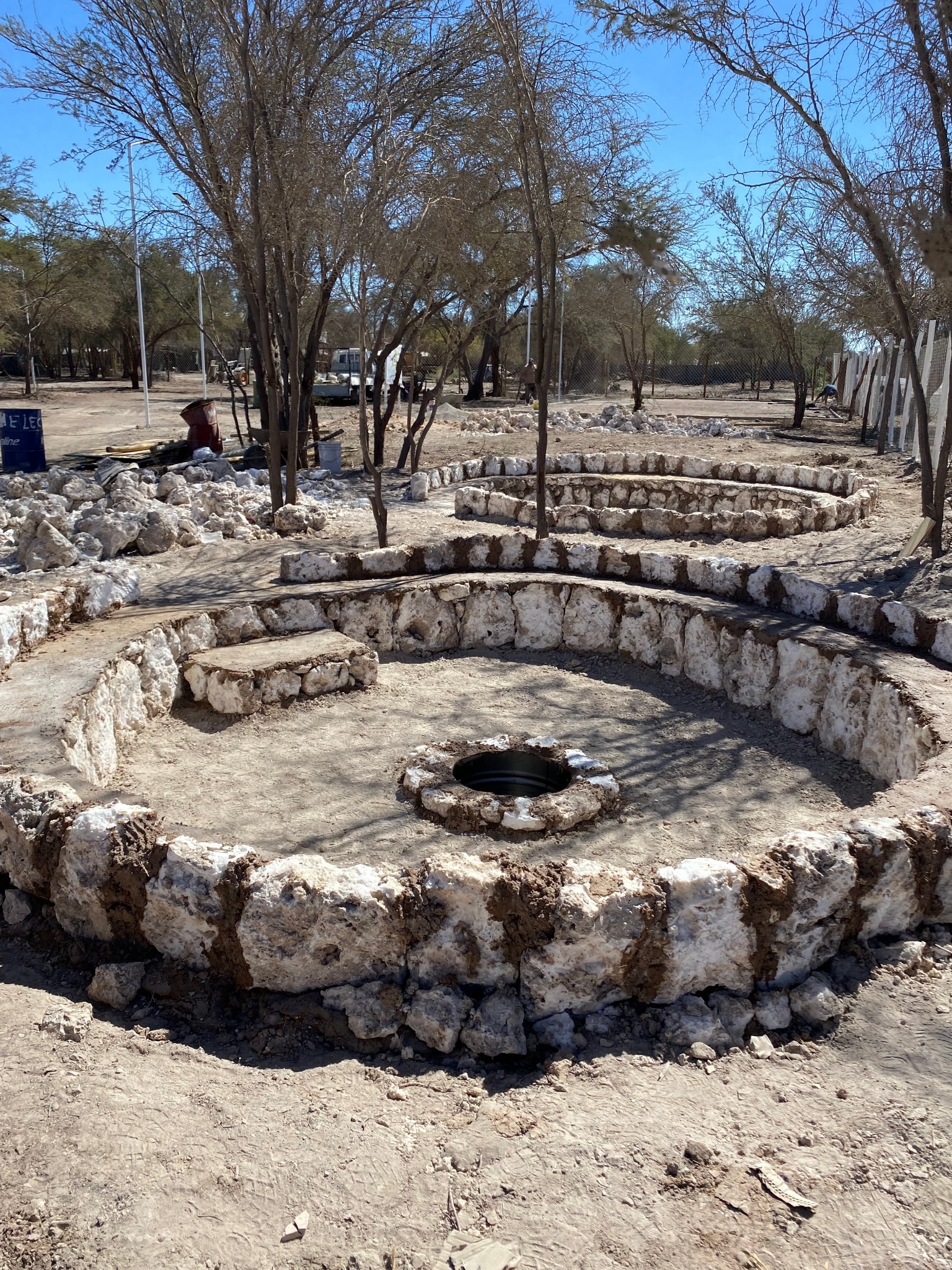 Entorno arbolado de Hacienda Santa Ana